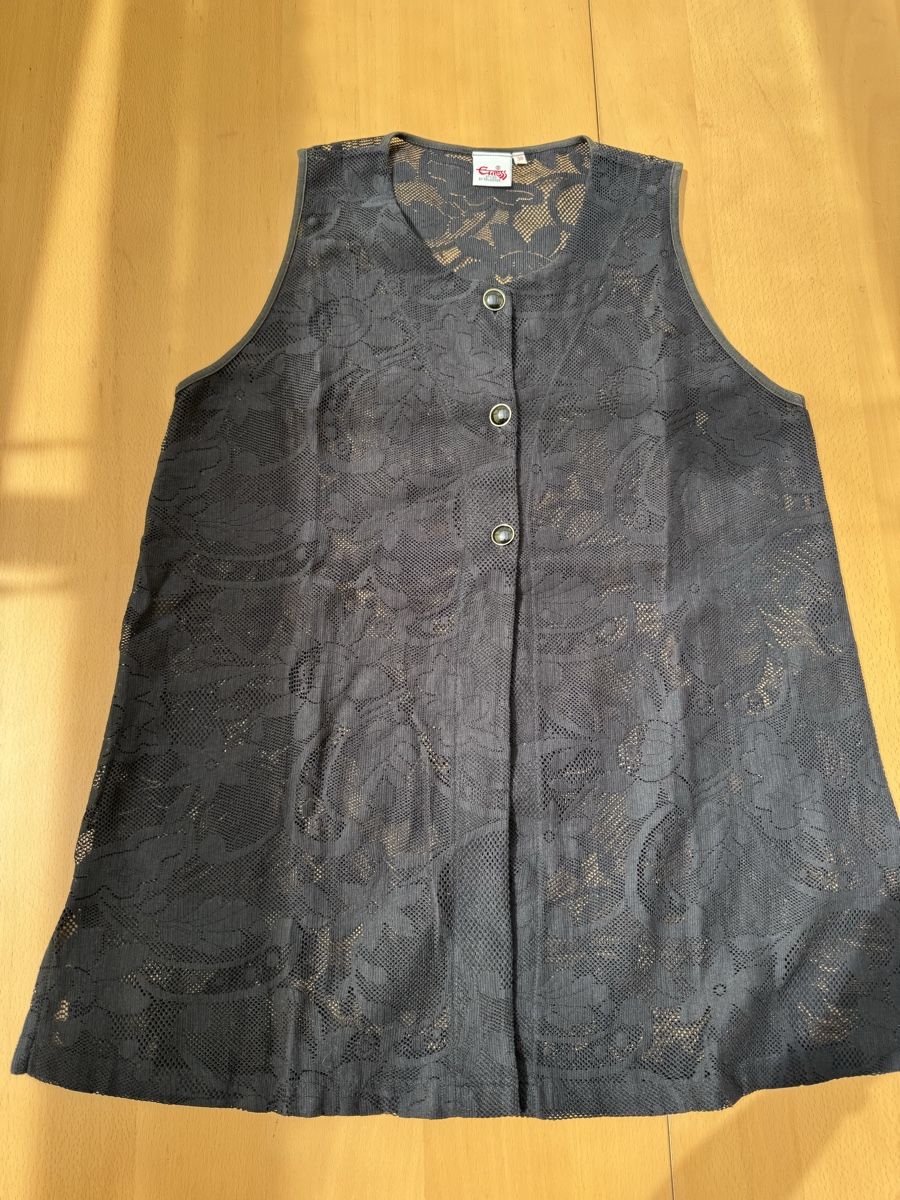 Gilet & Giacche senza maniche: Elegante Damenweste Gr. 38 schwarz – Nuovo (secondo la descrizione) da Thun venduto da Pfausi1966 1