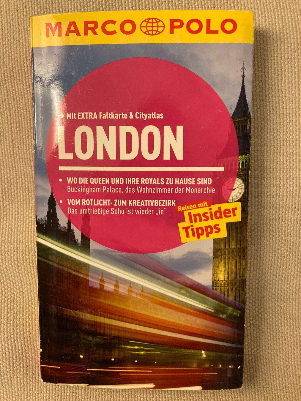Libri: Marco Polo Reiseführer London – Usato da Baden venduto da Yoyo1