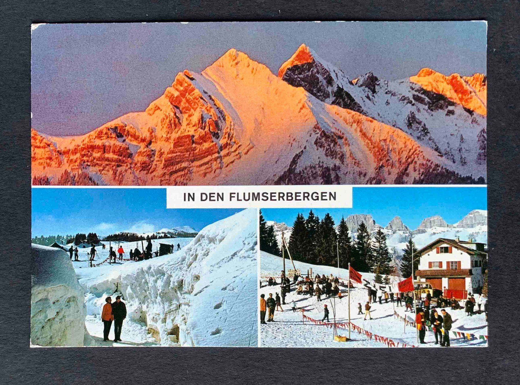 Cartes postales: AK IN DEN FLUMSERBERGEN – D'occasion à Goldau par artelier1