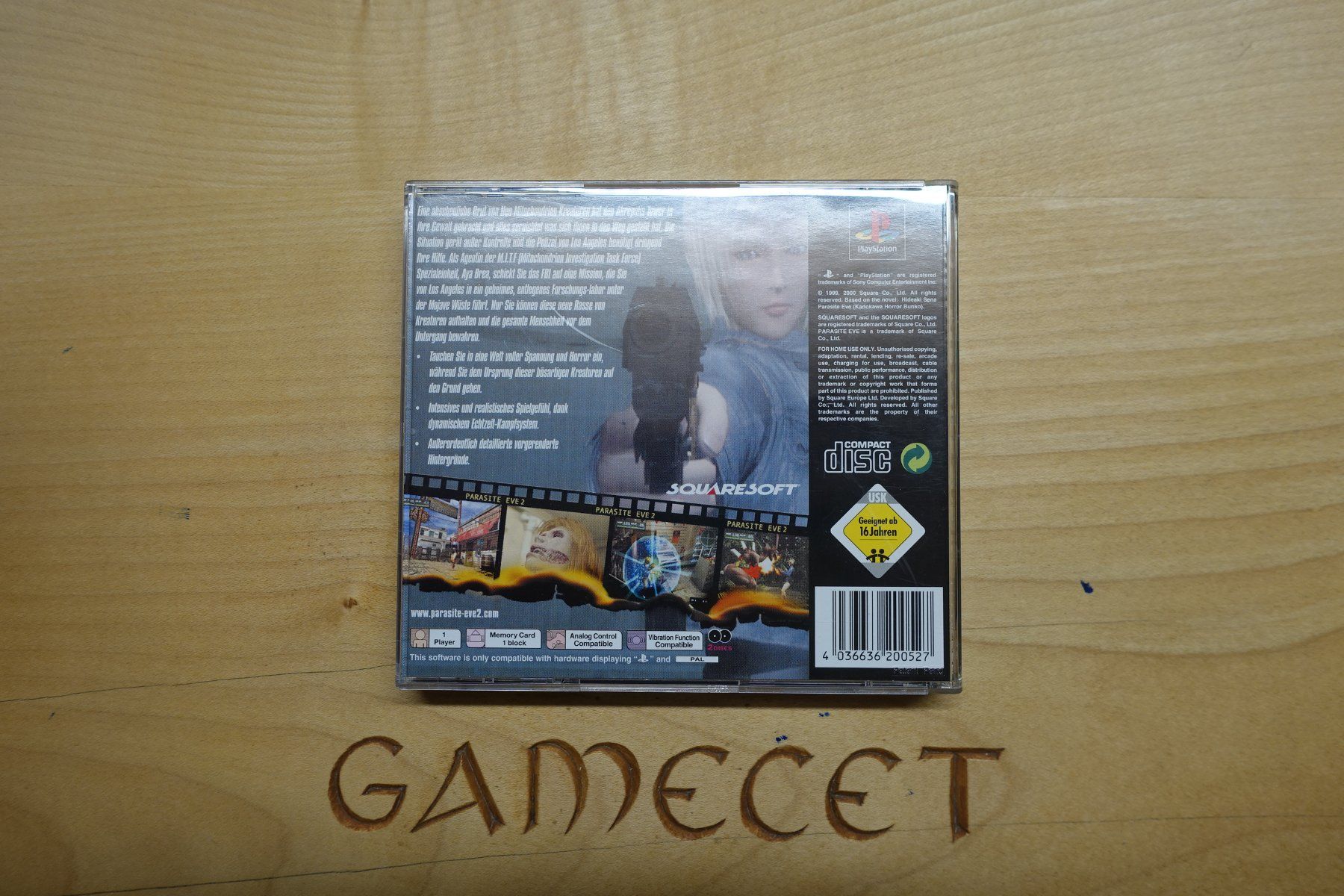 Sony Giochi: Parasite Eve II – Usato da Steinach venduto da Gamecet 2