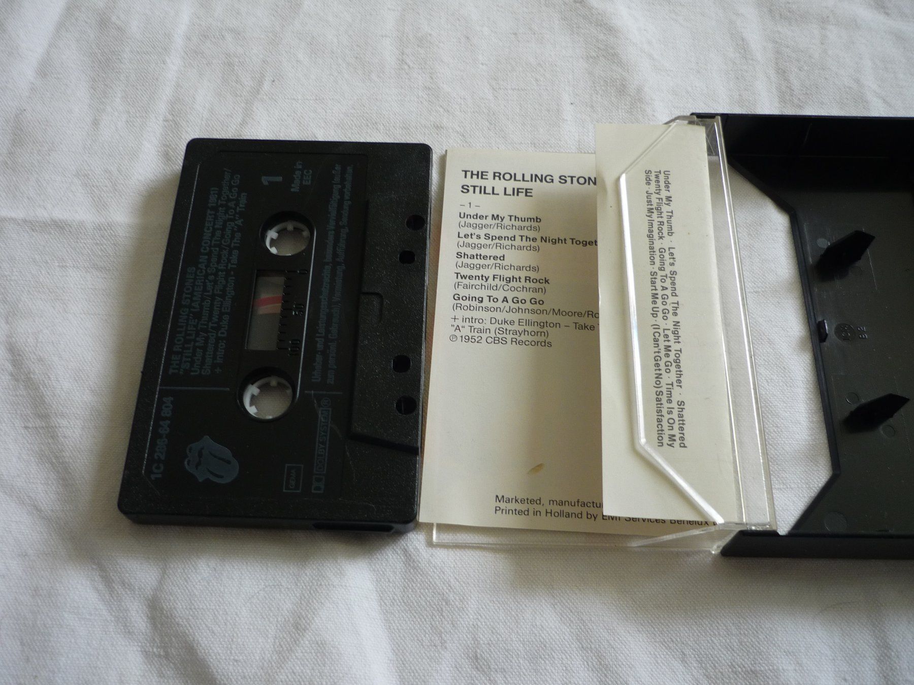 Kompaktkassetten: MC Kassette - The Rolling Stones - still life – Gebraucht aus Beringen von Flatretriever 2