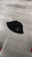 Schicker Sonnenhut, Schwarz mit Muster, ideal für Sommer!