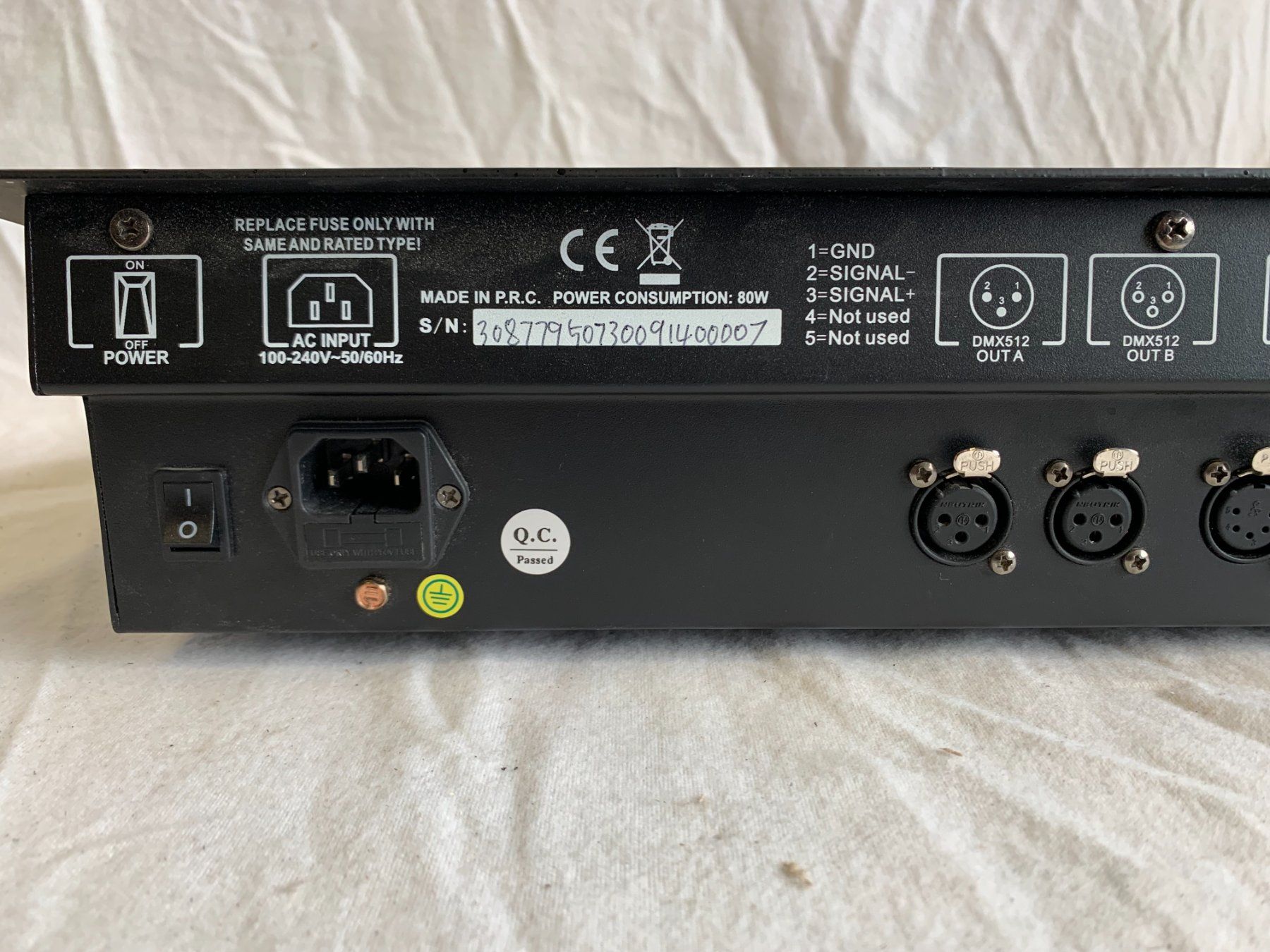 Console di mixaggio: Moving Light Controller Creator 1024 von Showtec (S358) – Usato da Däniken SO venduto da Profog1 6
