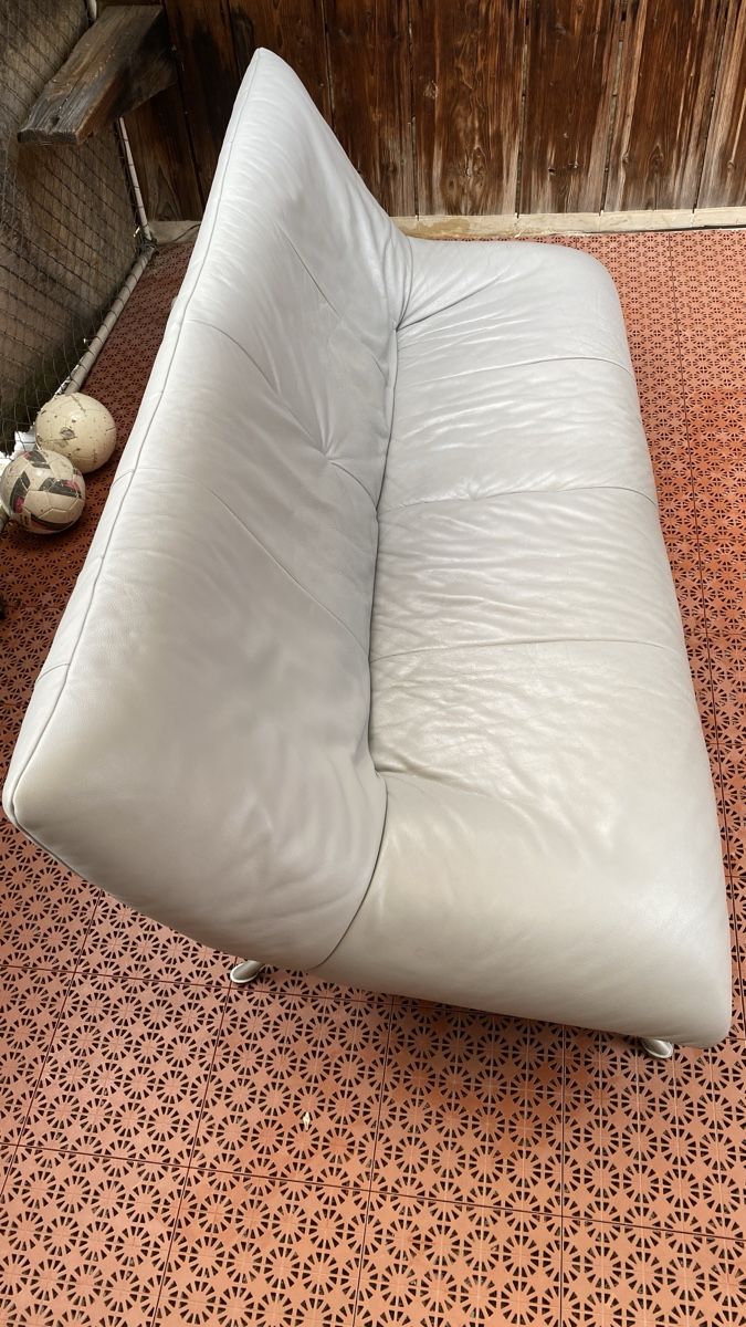 Sofas: Top Ledersofa mit Gebrauchsspuren – D'occasion à Cham par Ignifer 3