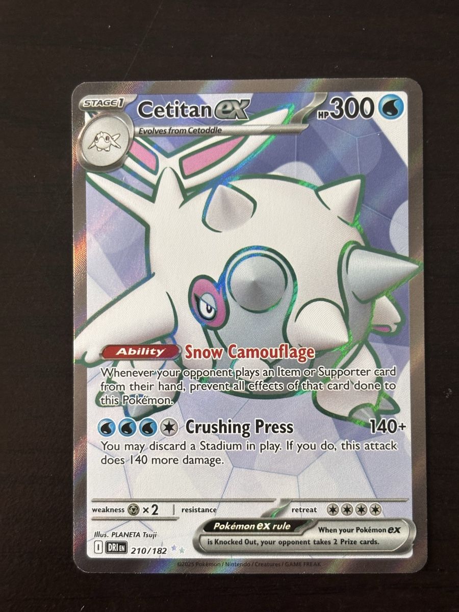 Pokémon Carte collezionabili: Carte Pokémon CETITAN dri 210 – Nuovo (secondo la descrizione) da lausanne venduto da helderj