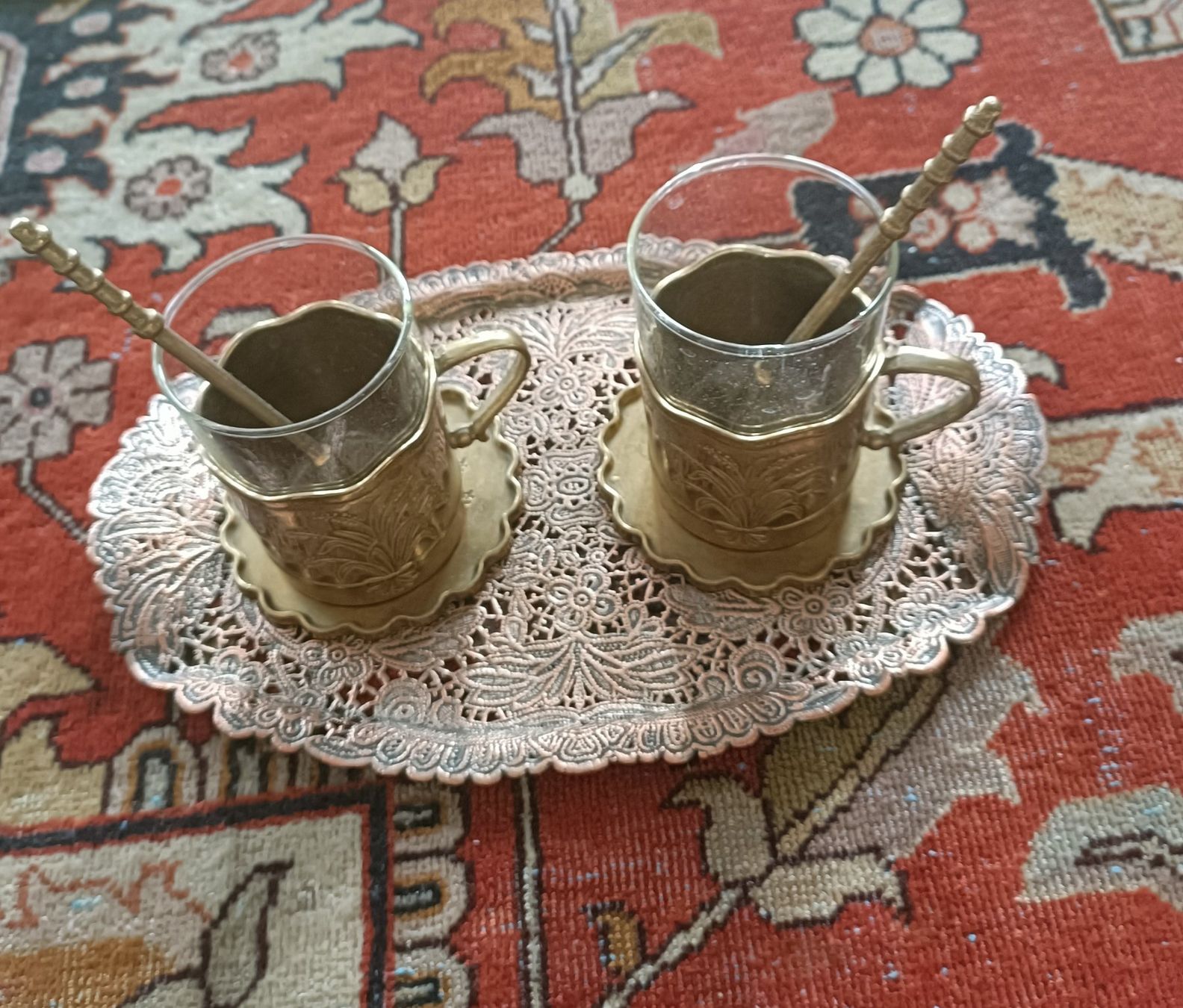 Piatti di portata: Florale Tablett – Nuovo (secondo la descrizione) da Schaffhausen venduto da sim_j822 3