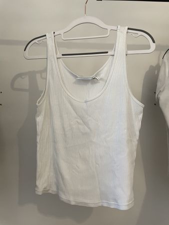 weisses Tanktop Weekday