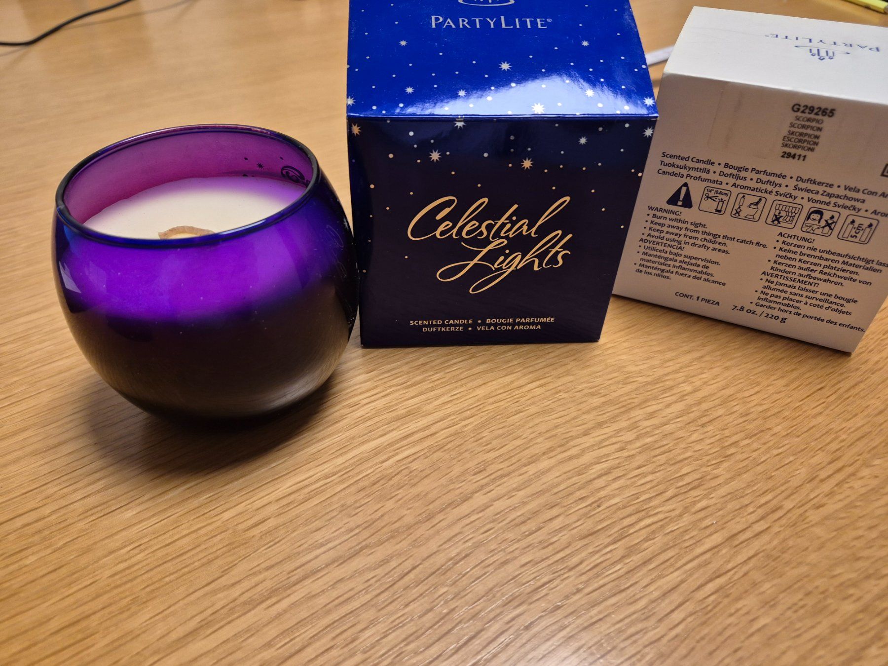 Partylite Candele: Partylite Duftkerze Skorpion – Nuovo (secondo la descrizione) da Buttikon SZ venduto da sefa02 2