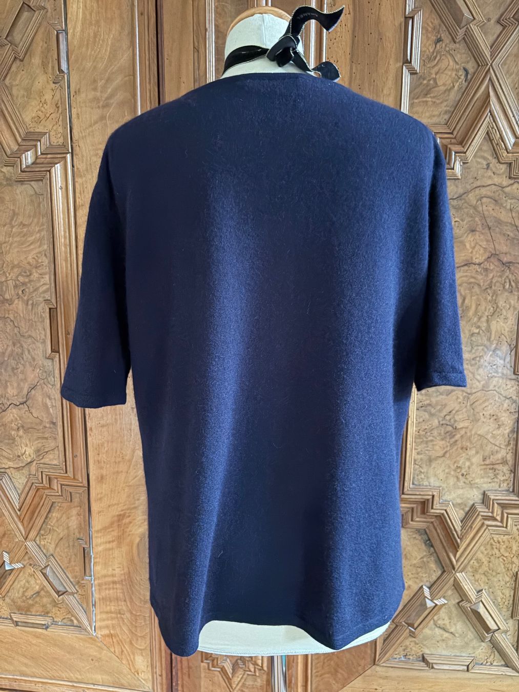 Maglioni & Felpe: DANIELA Pullover Gr. 46 100% dickes Kaschmir  Farbe: Marine – Usato da Interlaken venduto da Bona55 3