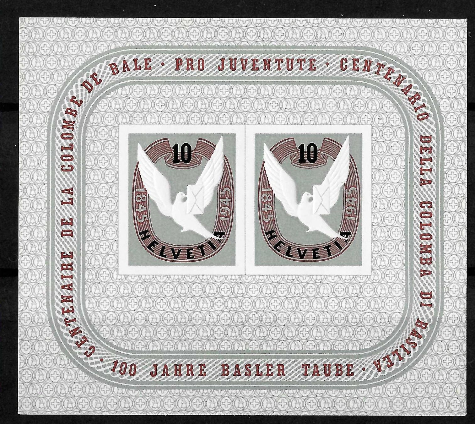 Tutti i francobolli: 1945, W23**, Block Basel postfrisch + einwandfrei (14530) – Nuovo (secondo la descrizione) da Burgdorf venduto da Bubester
