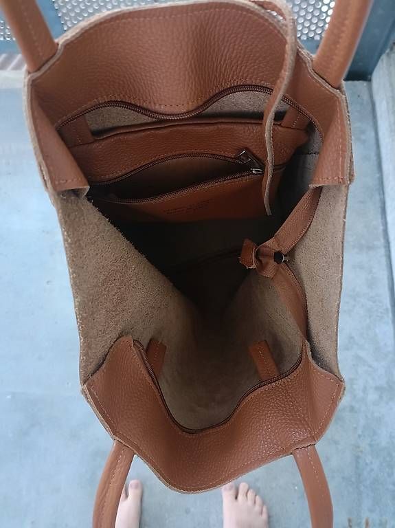 Borse da donna: Echtledertasche Ledershopper Shopper – Usato da Langenthal venduto da chliMo 1