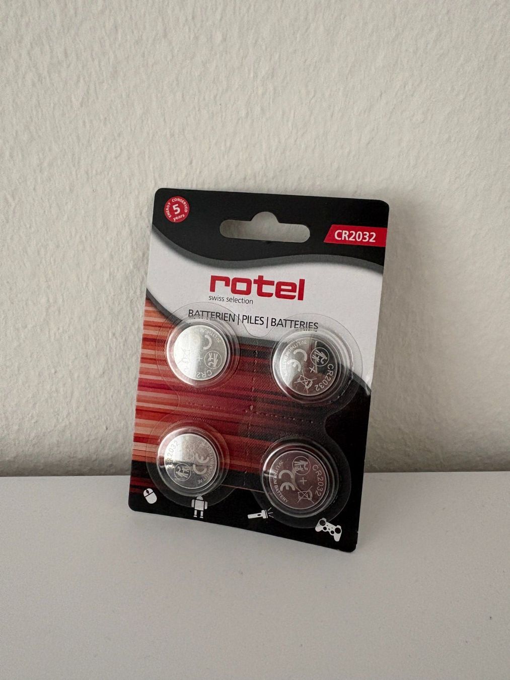 Akkus & Batterien: Rotel CR2032 Knopfbatterie – Neu und originalverpackt aus Gossau SG von Sekki0407