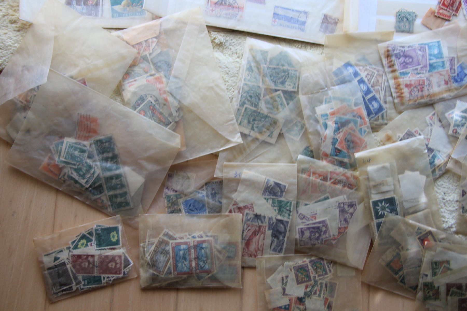 Tous les timbres: Grosse Schweiz Sammlung – D'occasion à Schlieren par Sternstunde2 2