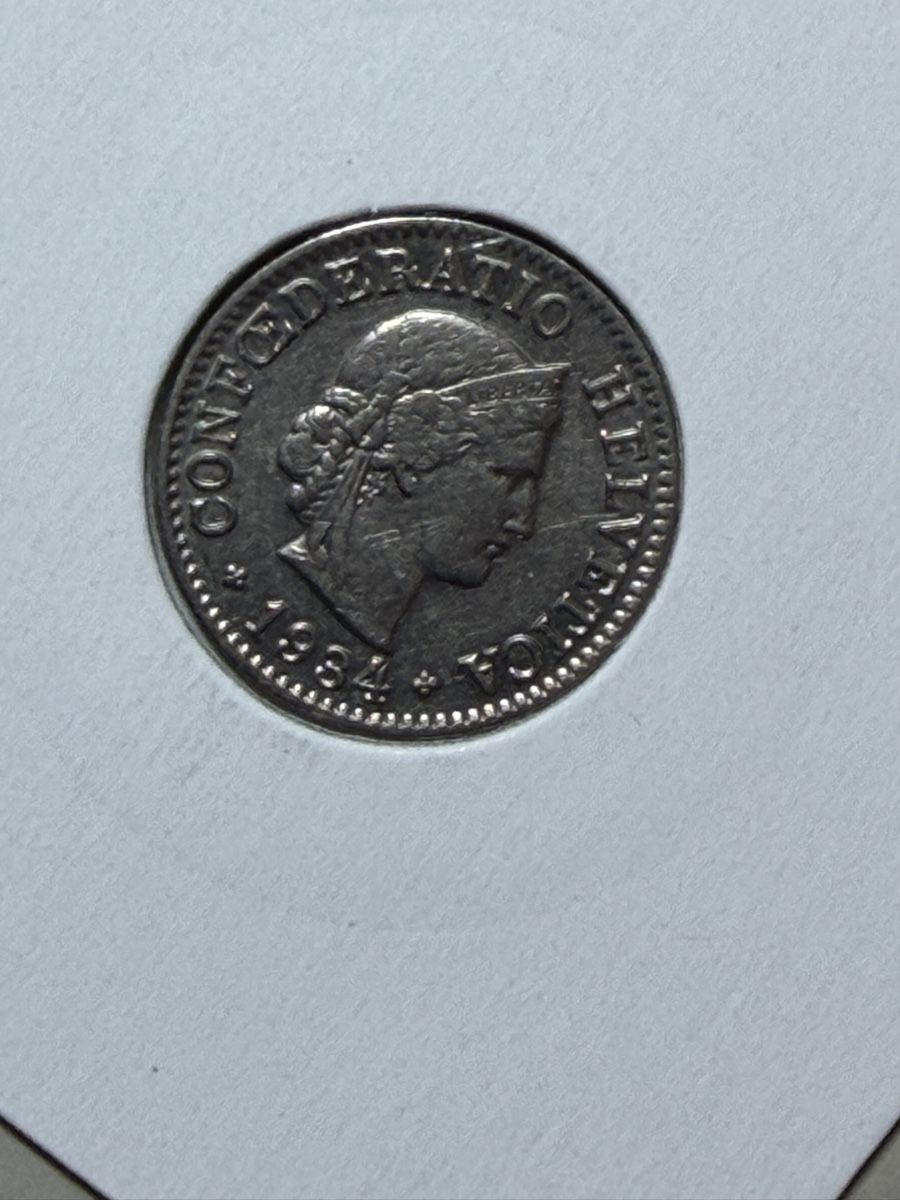 Tutti le monete: CH - 5 cts - 1934 – Usato da Payerne venduto da Mike1682 1