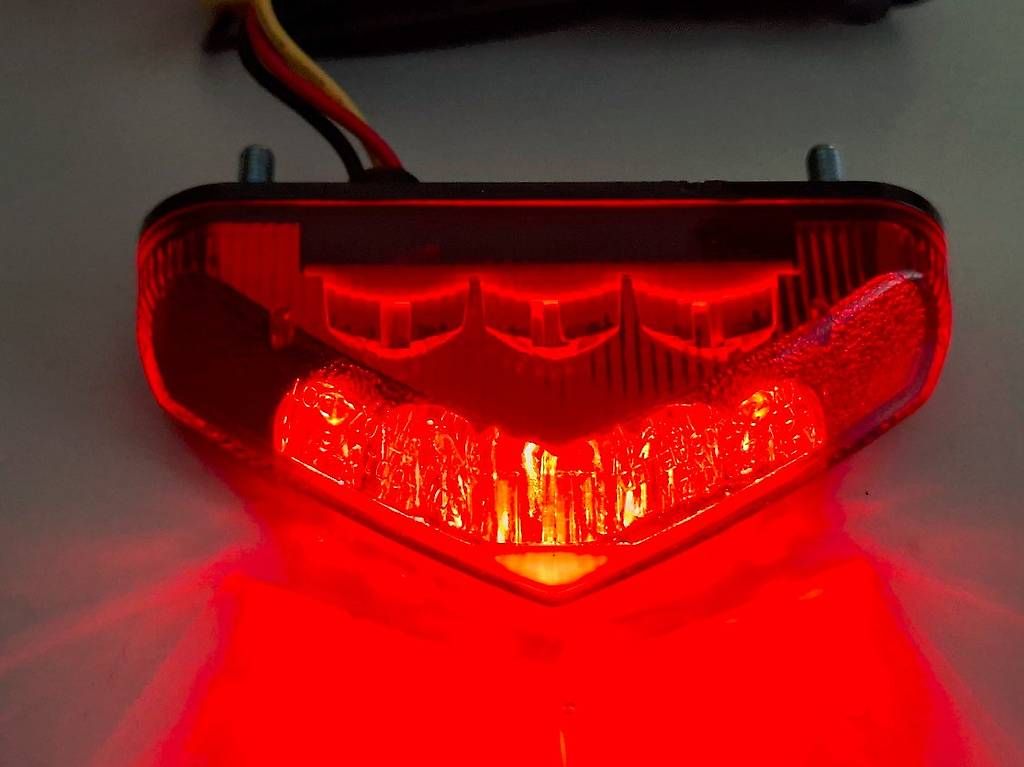 Tutti i ricambio per moto: LED Rücklicht, Bremslicht, 12V Motorrad mit E-Prüfzeichen – Nuovo (secondo la descrizione) da Schafisheim venduto da Kef1 4