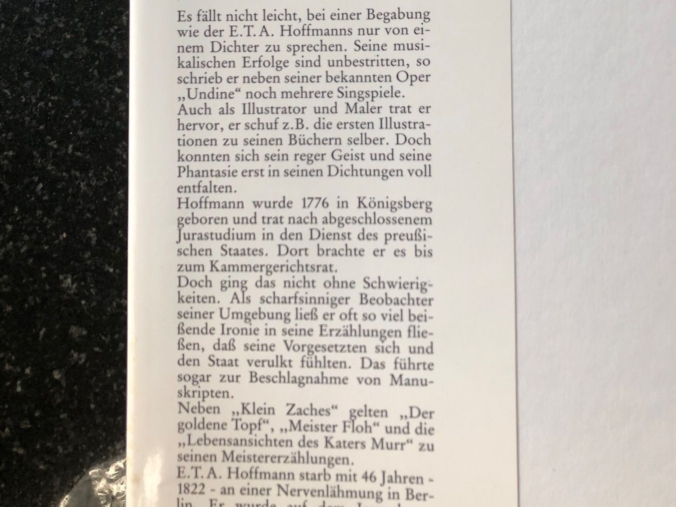 Libri: Klein Zaches genannt Zinnober von E. T. A Hoffmann – Usato da Winterthur venduto da mailer57 7