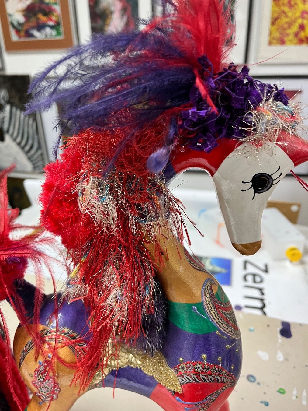 Figuren: Hand gefertigte Pferde Original  🐎 – Gebraucht aus Riehen von mcmal 3