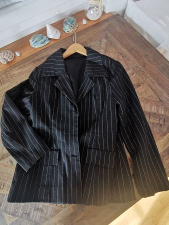 Nadelstreifen Blazer Grösse S
