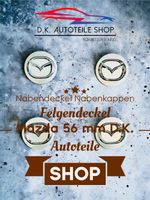 Mazda 56mm Nabendeckel Radnaben Radkappen Felgendeckel