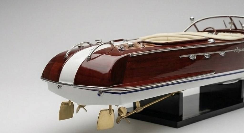 Tutte le decorazioni: Maquette de bateau Riva Aquarama / 53cm – Nuovo (secondo la descrizione) da Plan-les-Ouates venduto da pvi_fm8z 3