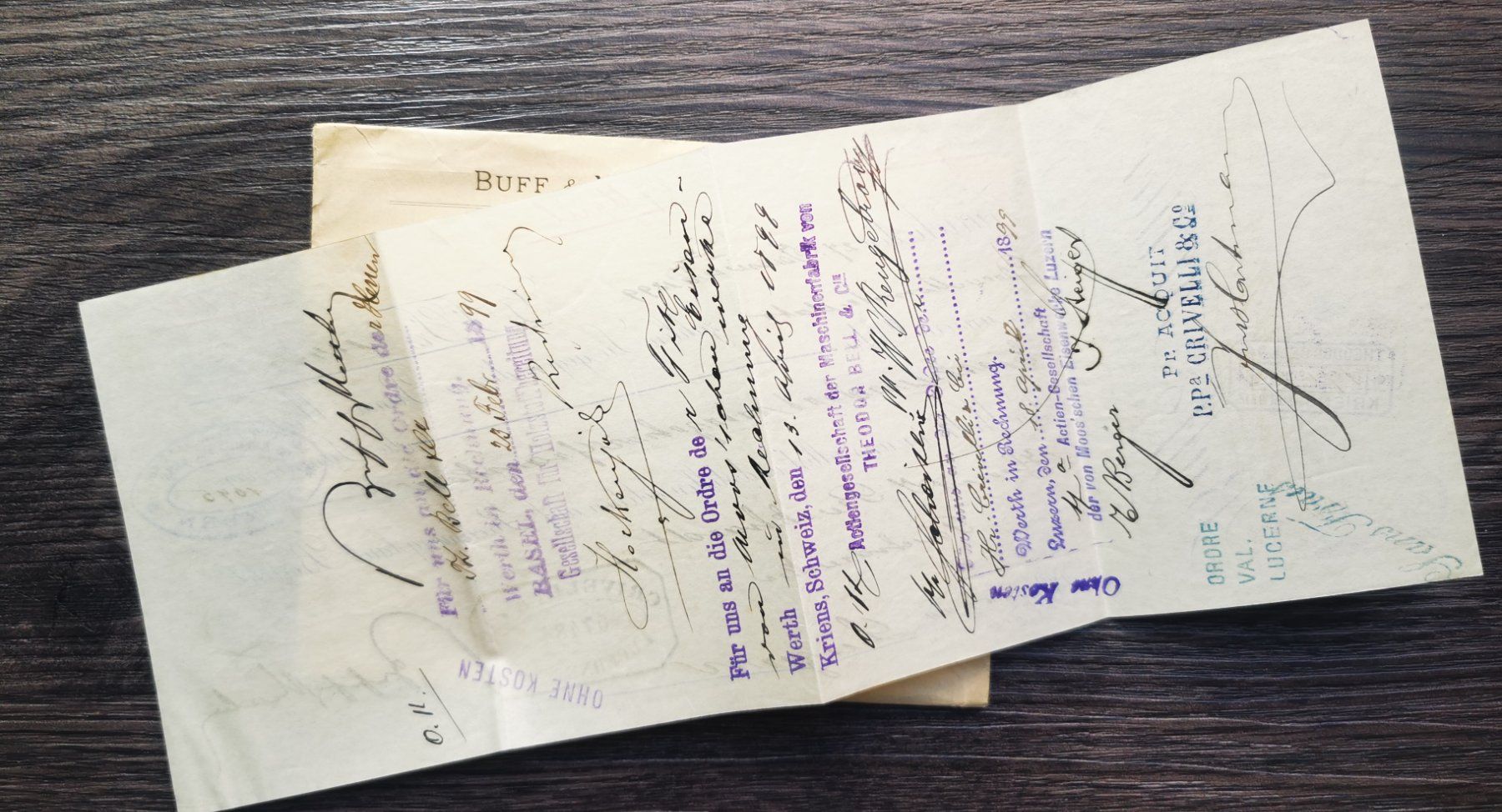 Alle Briefmarken: TR48 Enveloppe + Timbre Suisse 1899 – Gebraucht aus Cousset von Patrick_Collections 2