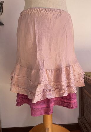 Set aus zwei Seidem Nile Jupe/Petticoats