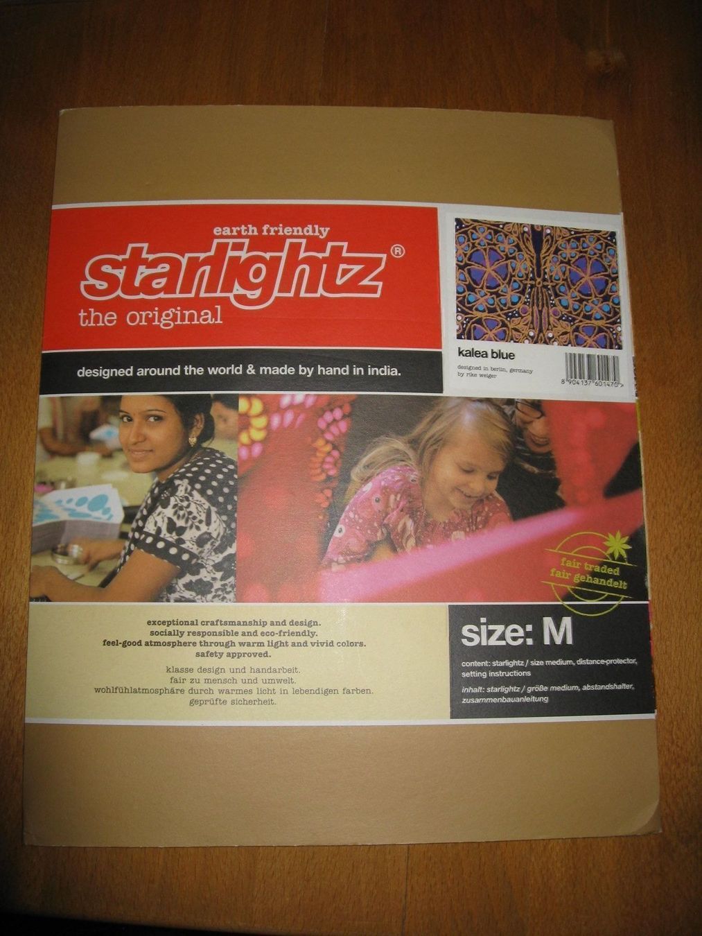 Tutte le decorazioni: starlightz-Papierstern m. schönem Muster – Difettoso da Flüelen venduto da Diversicum-Shop