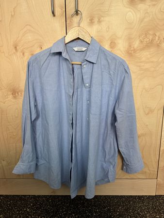 &other stories blue shirt size 34-36 small