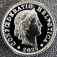 20 Rappen 2025 stgl. / aus Münzsatz