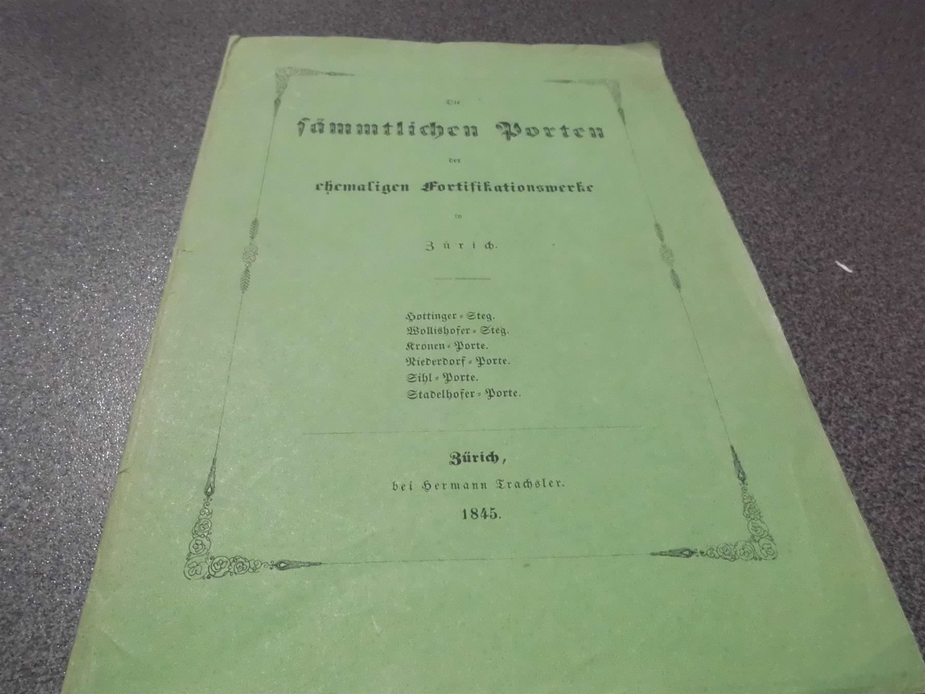 Bücher: Die sämmtlichen Porten der ehemaligen Po – Gebraucht aus Zürich von abraxas1291