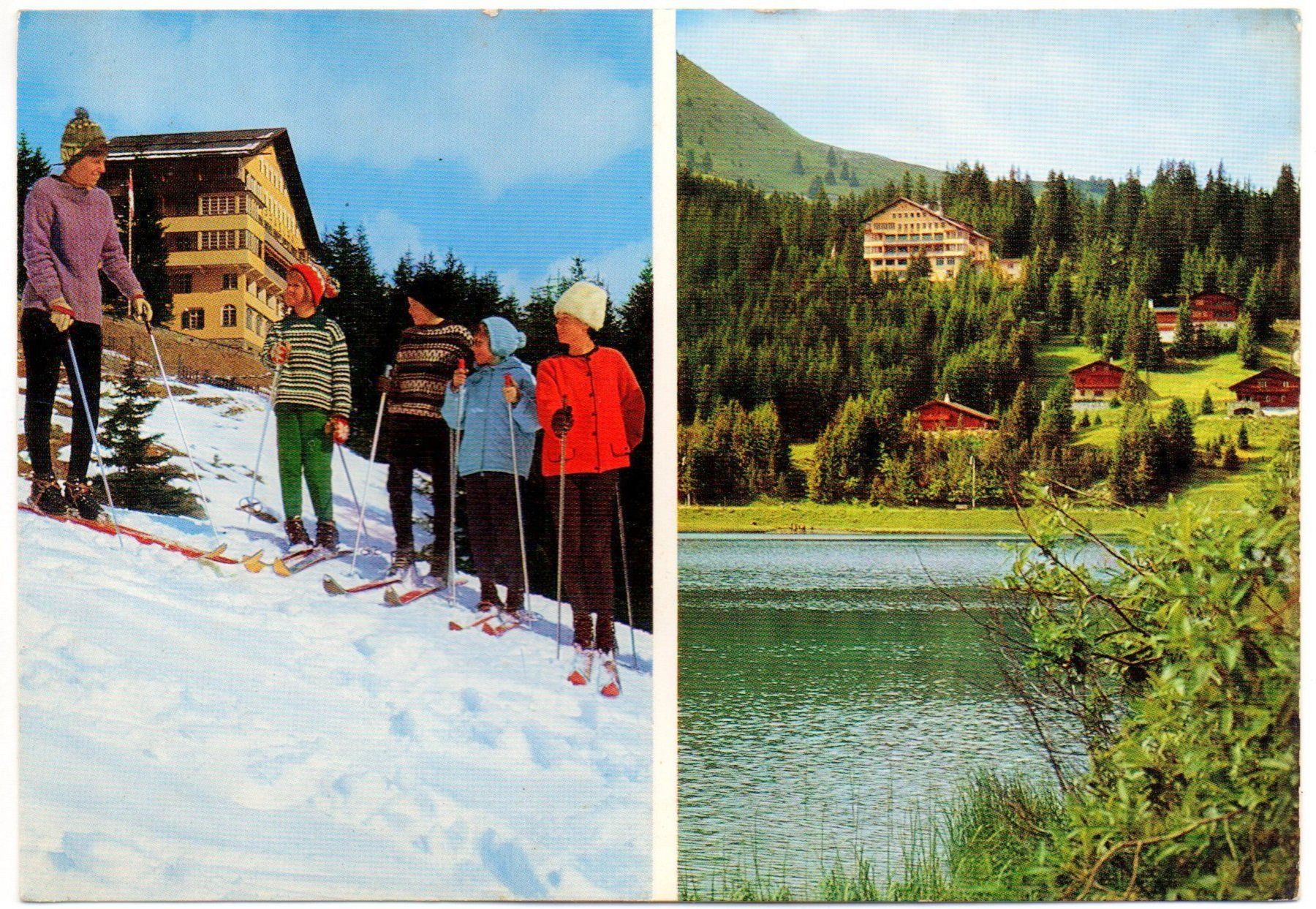 Cartes postales: AROSA Prasura, Skifahrer – Neuf (Voir description) à Jona par philajona