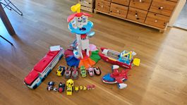 Grosses PAW Patrol Set – Aussichtsturm, Fahrzeuge, Figuren