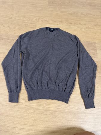 Herren Pullover Globus Merinowolle grau Grösse M