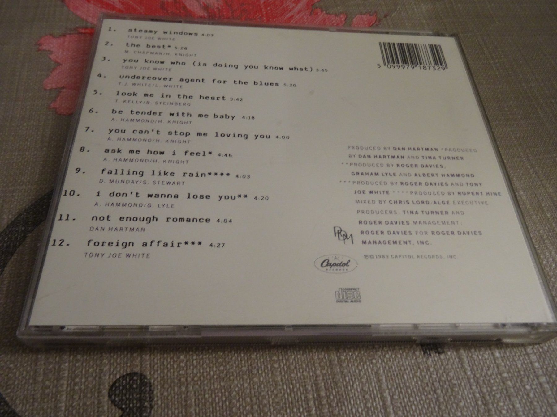 CDs: Tina Turner - Foreign Affair CD - – D'occasion à Olten par Disc-Ausverkauf 1