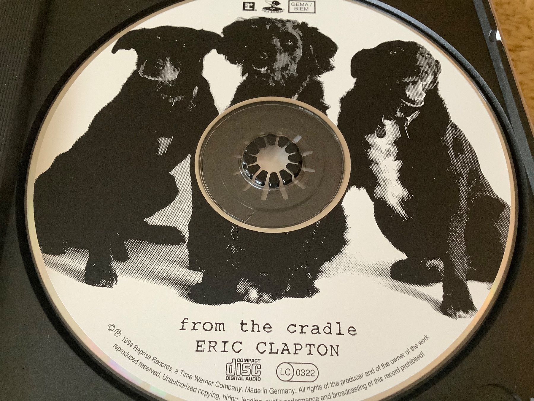 CD: Eric Clapton * From the Cradle – Usato da herzogenbuchsee venduto da HIFIANER 1