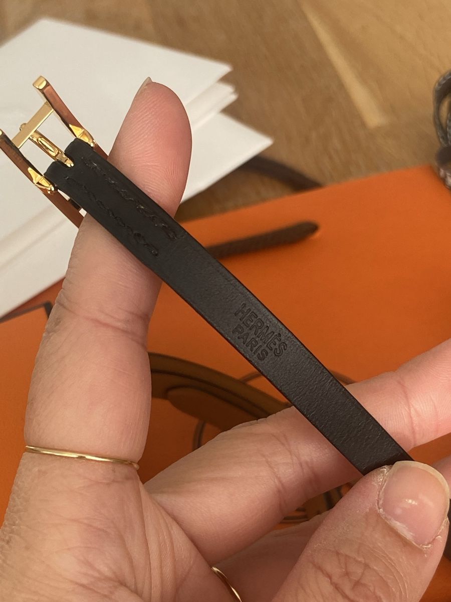 Hermès Bracciali & Braccialetti: Hermes bracelet hapi 3 noir – Nuovo (secondo la descrizione) da Wallisellen venduto da shirley10212008 6