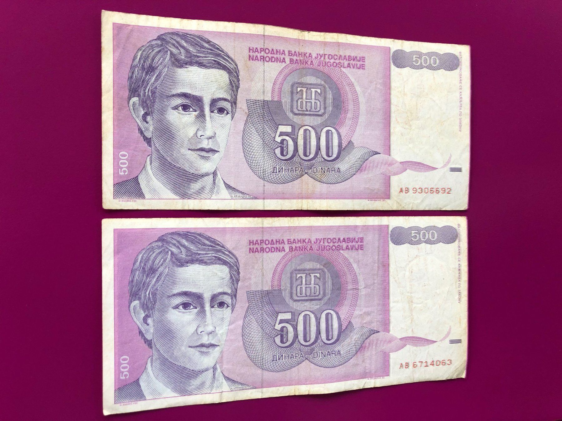 Banconote: HYPERINFLATION - Belgrad - Dinar - 2 [] – Usato da Pfäffikon SZ venduto da Sieben77