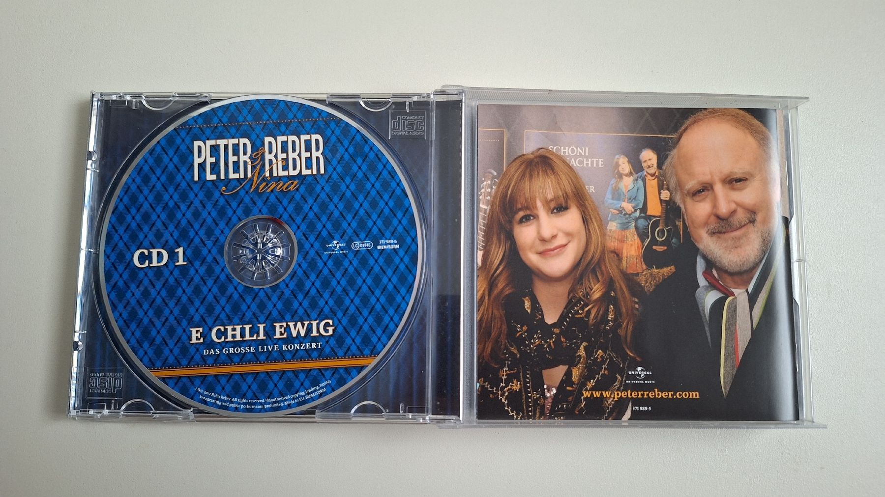 CD: Peter Reber & Nina: E Chli Ewig 2CD + DVD Live Konzert – Usato da Lützelflüh-Goldb venduto da bli_f2v9 3