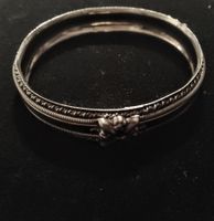 Vintage Armreif vermutlich versilbert