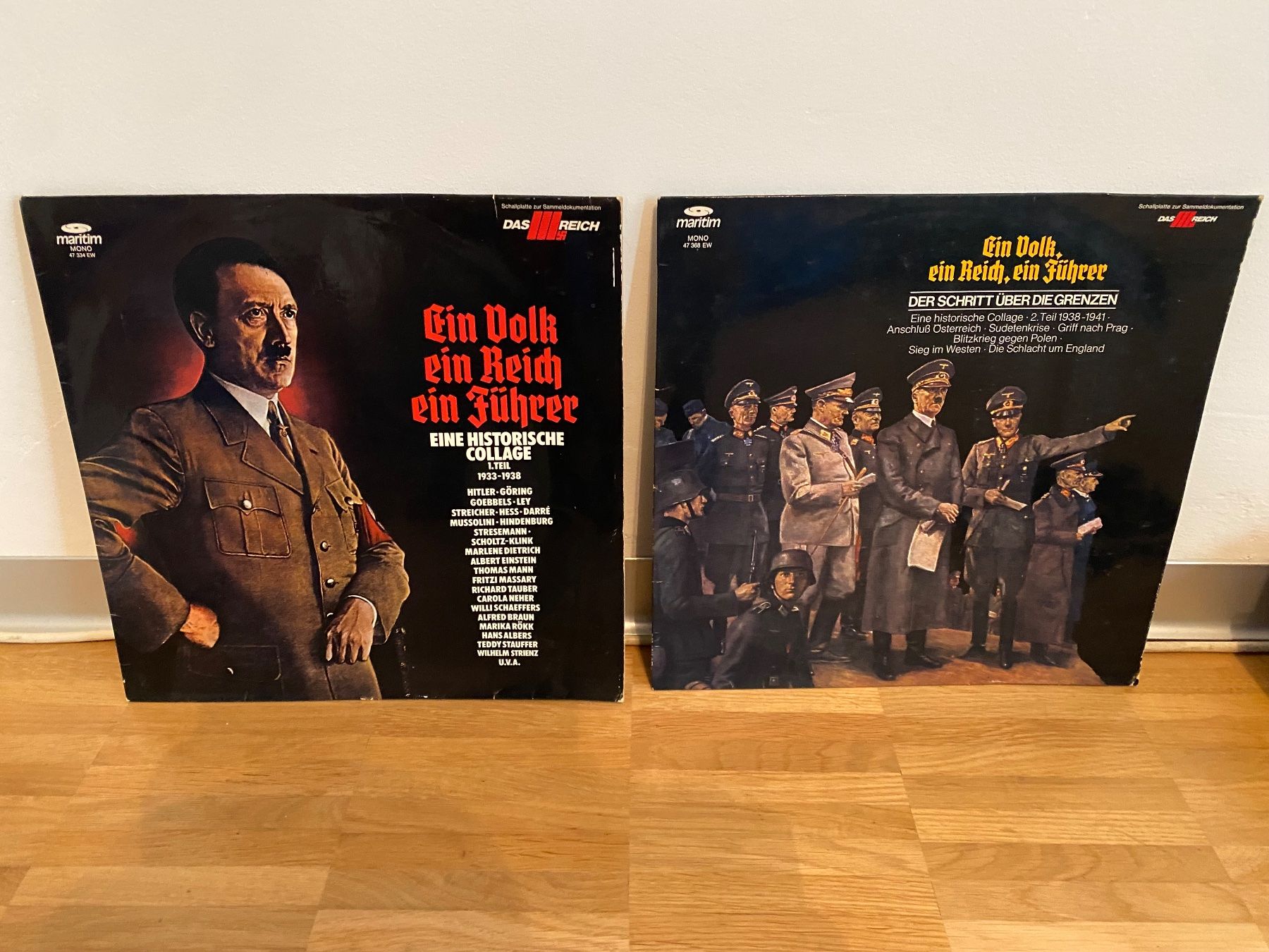 Dischi in vinile: Das Reich - Eine Historische Collage 1. & 2. Teil / Vinyl – Usato da Rotkreuz venduto da mia_dc2r