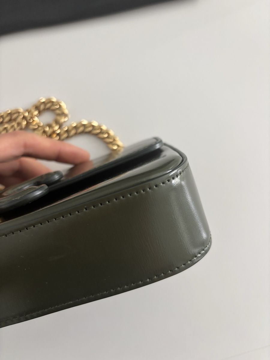Celine Borse da donna: Celine Triomphe - Schultertasche - Neuwertig - Khaki – Nuovo (secondo la descrizione) da Kilchberg ZH venduto da joa_v7bl 2