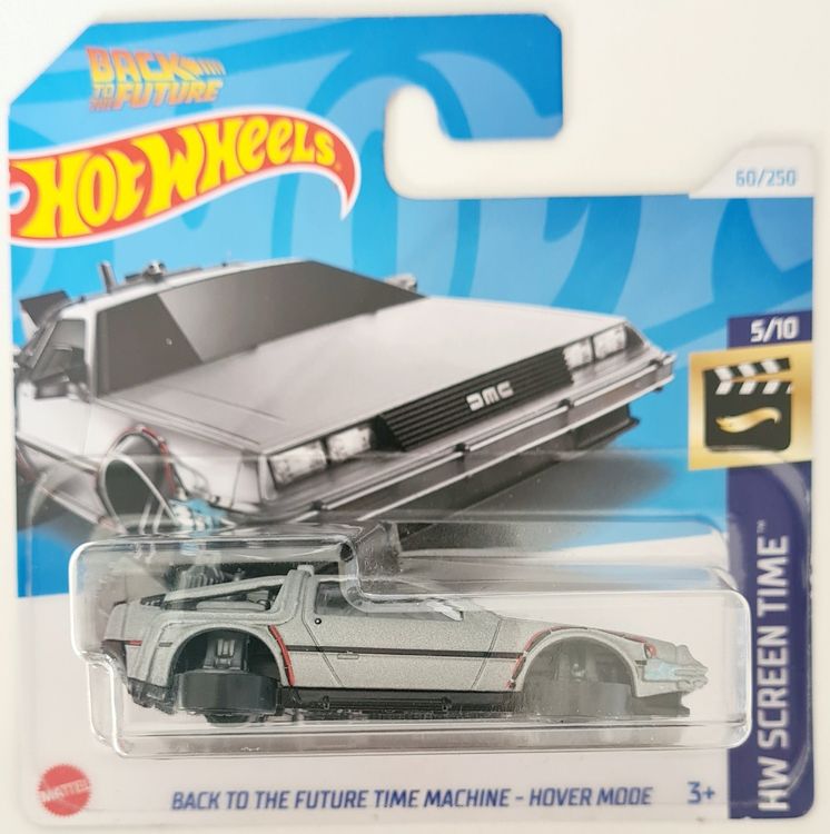 Hot Wheels DMC Back To the Future Time Machine - Hover Mode (Neu und ...