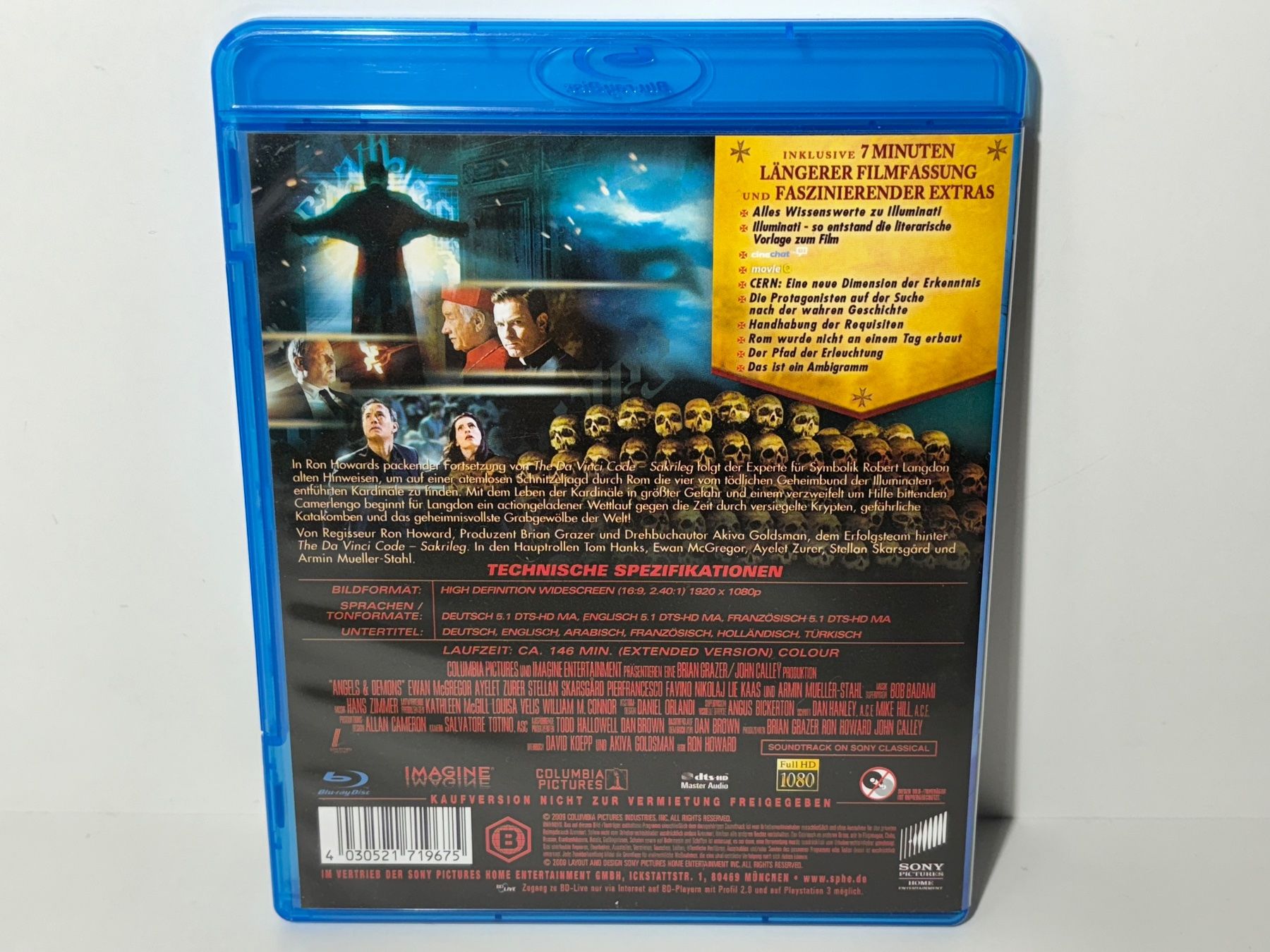 Alle DVDs: The Da Vinci Code - Illuminati - Inferno Blu Ray – Gebraucht aus Wilderswil von  5
