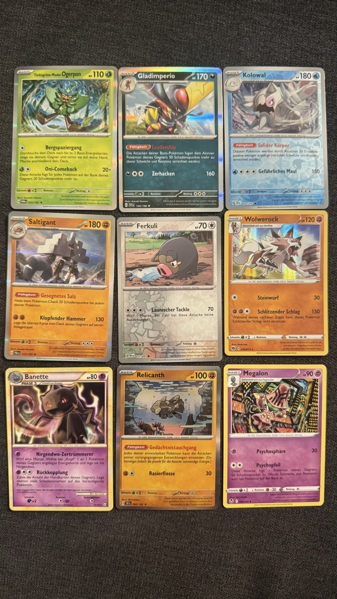 Pokémon Sammelbilder & Trading cards: Pokemon Karten Set, Diverse, Top Zustand – Neu (gemäss Beschreibung) aus Dietlikon von abd_7qwy