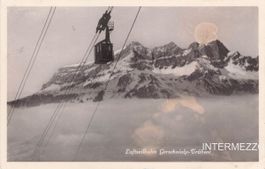 Engelberg OW / 1932 Seilbahn Gerschnialp - Trübsee Nebelmeer