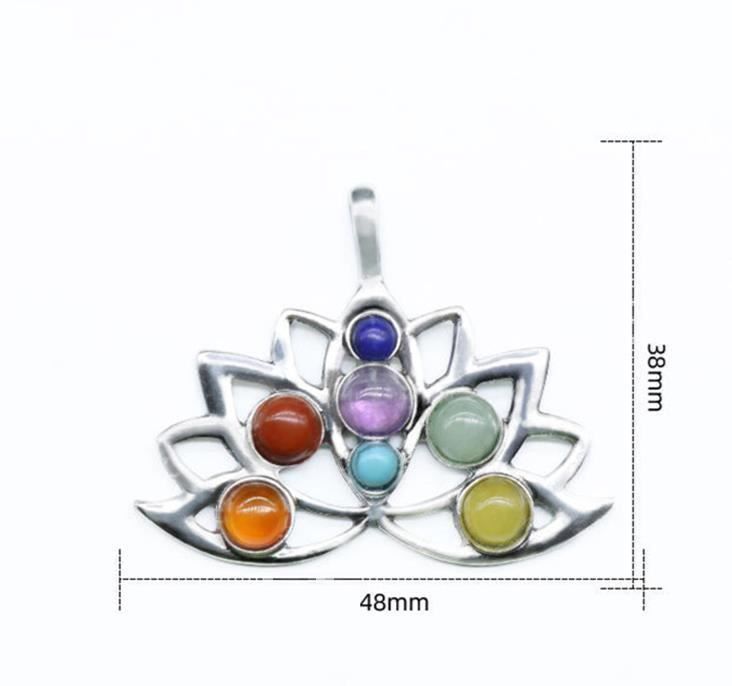 Catenine: Halskette 7 Chakra - Naturstein – Nuovo e nell'imballaggio originale da Gurmels venduto da Swisspod 2
