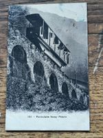 Alte PK / Funiculaire Vevey - Pelerin Gelaufen 1919