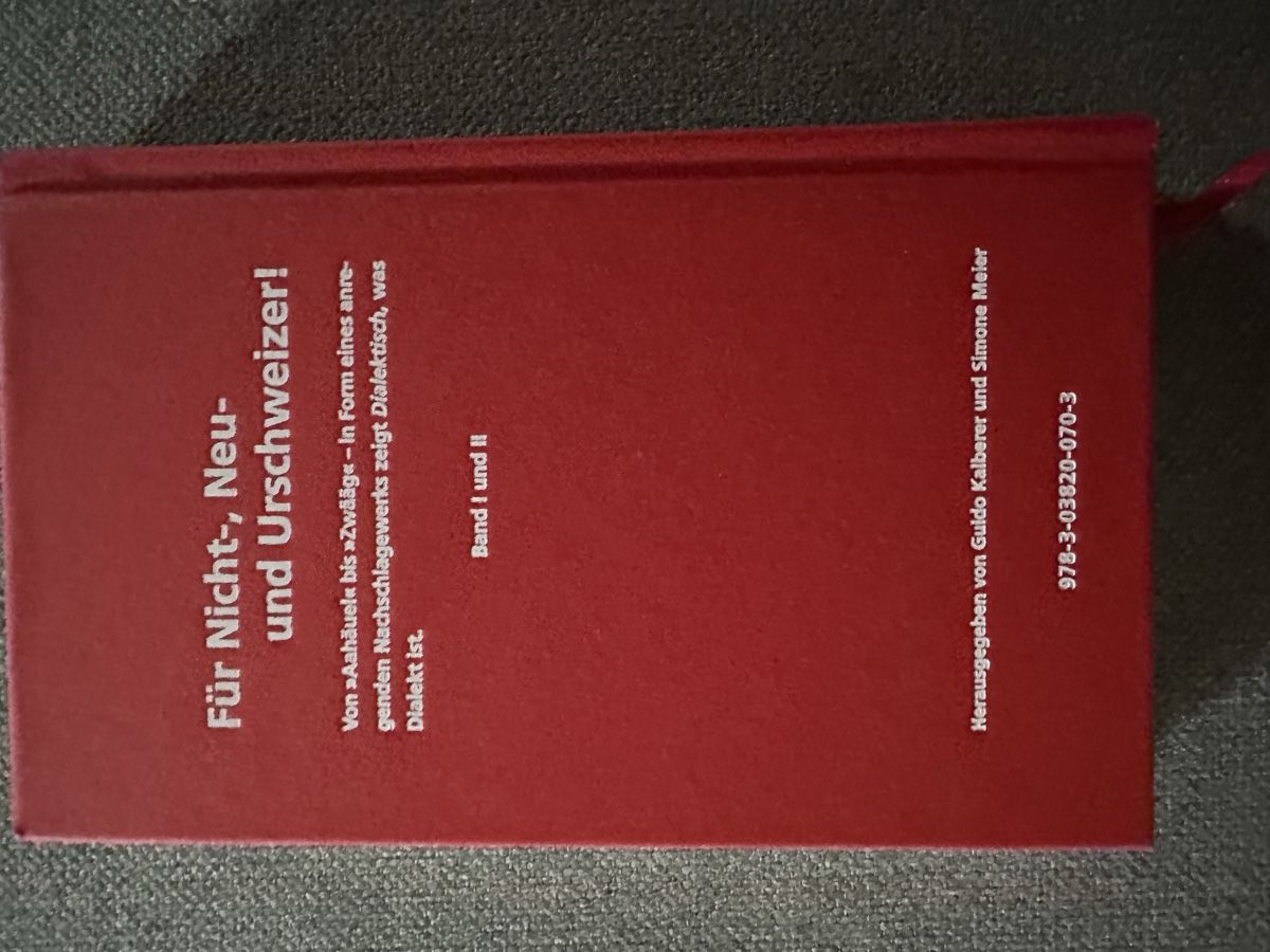 Libri: Kleines Buch: Dialektisch – Usato da Ottikon venduto da lo99 1