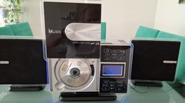 Radio/CD/MP3-Player Musio MCP-1910 mit Anschluss für iPod