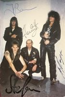 X-Wild Heavy-Metal Running Wild Autogramm Foto 10x15cm